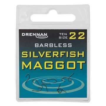 Drennan Silverfish Maggot. Barbless