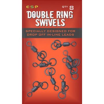 ESP Carp Double Ring Swivels