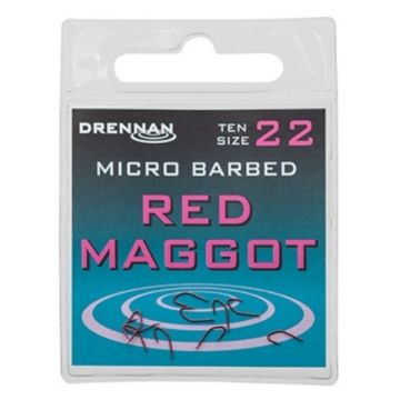 Drennan Red Maggot. micro barbed