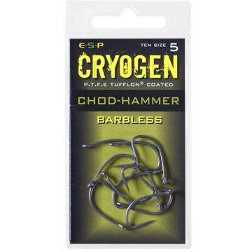 ESP Carp Cryogen Chod-Hammer Barbless Hooks