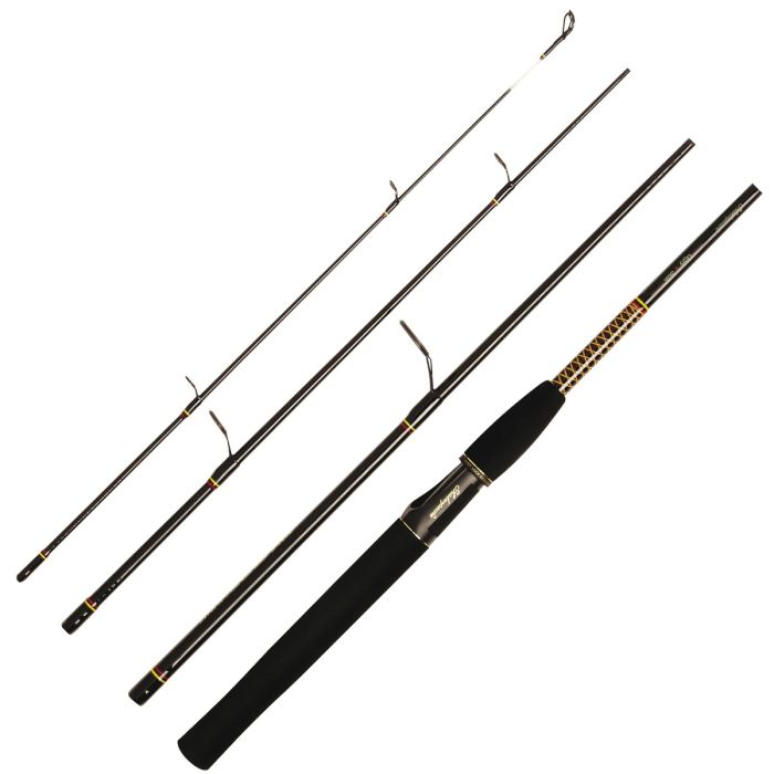 NEW. Shakespeare Ugly Stik 4 Piece 1.98m Travel Spin Rod 